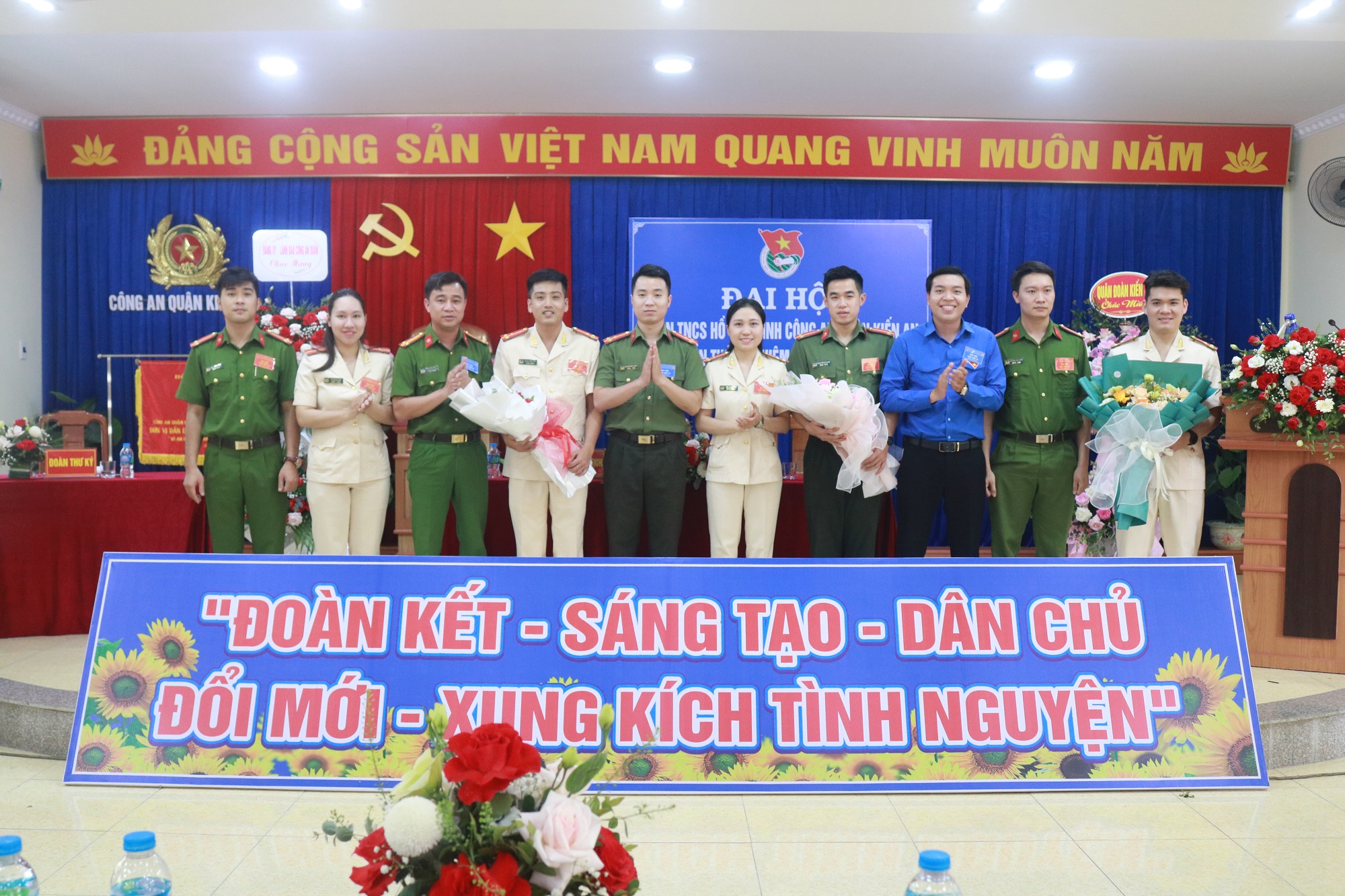  Đoàn Thanh niên CAQ Kiến An tổ chức Đại hội lần thứ VI, nhiệm kỳ 2022-2027